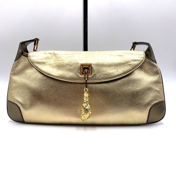 Auth 90s Vtg Tiger’s Head Animalier Evening Bag by Tom Ford for GUCCI Collectors - Picture 1 of 15